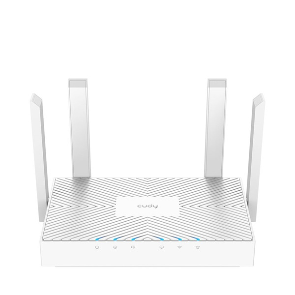 CUDY WR1300E kétsávos AC1200 gigabit WIFI 4in1 /Router/Access Point/Repeater/WISP/ fehér router