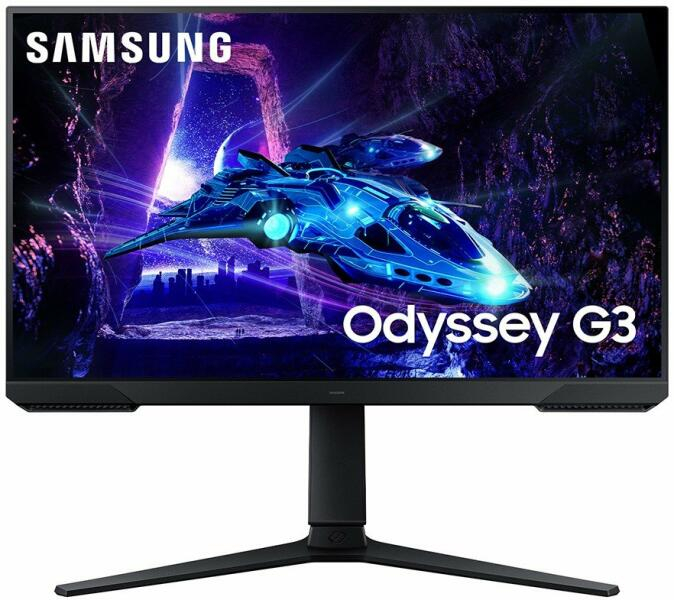 Samsung 24" LS24DG300EUXEN Odyssey G3 FHD VA 180Hz DP/HDMI gamer monitor