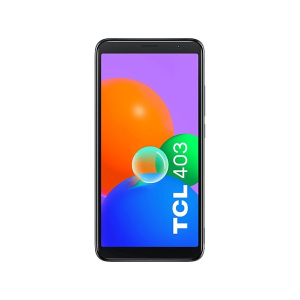 TCL 403 6" LTE 2/32GB fekete okostelefon + Express 3 GB mobilnet extra feltöltőkártya